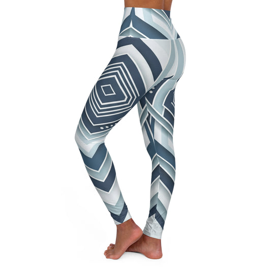 Azure Horizon High-Performance Yoga Leggings