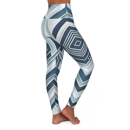 Azure Horizon High-Performance Yoga Leggings