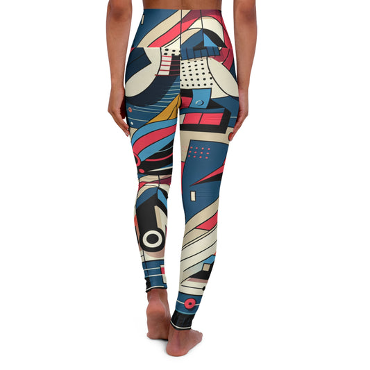 Kaleidoscope Motion High-Performance Leggings