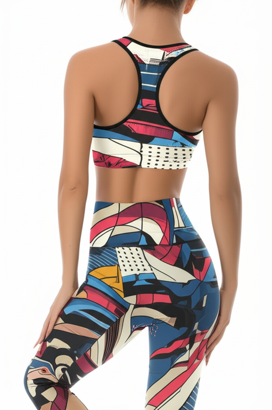 Kaleidoscope Motion High-Performance Leggings