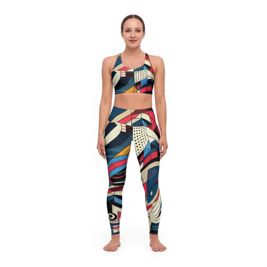 Kaleidoscope Motion High-Performance Leggings